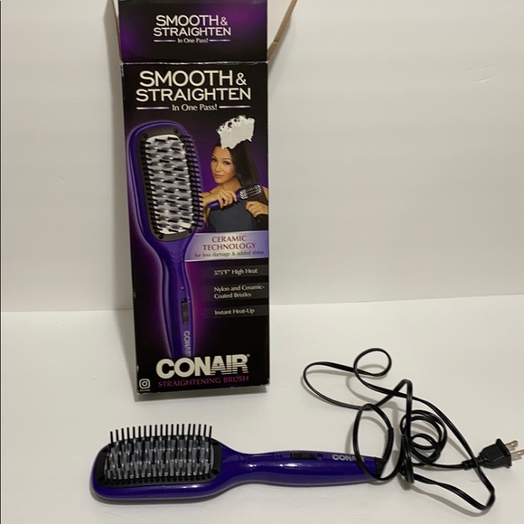 Hair Conair Straightening Brush Smooth And Straighten Poshmark